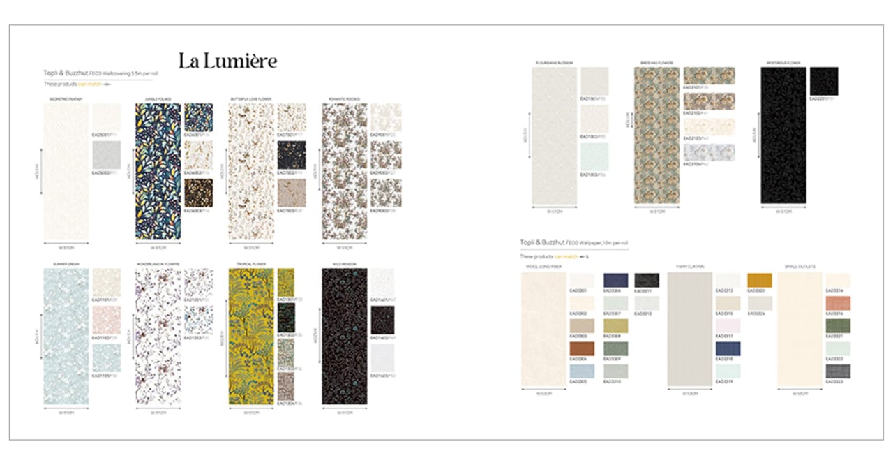 FANCY WALLCOVEING- LA LUMIERE